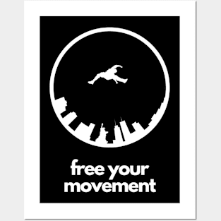 Free Your Movement Parkour Posters and Art